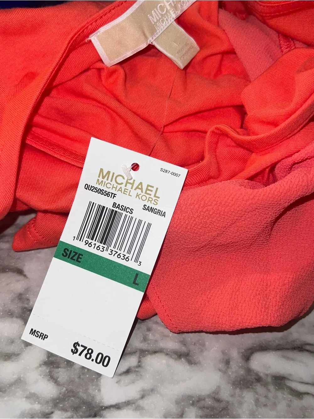 Michael Kors coral top
